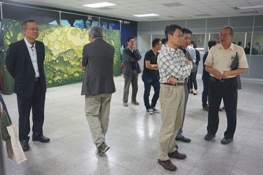 1070322虛擬實境在新媒體創作與教育文化之應用座談會貴賓參觀智崴中心圖片
